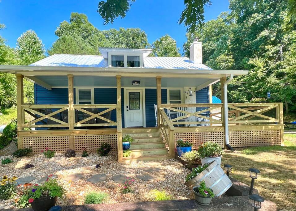 Riverside Relaxer W/Hot Tub+Fire Pit +Wifi & View Franklin Exterior photo